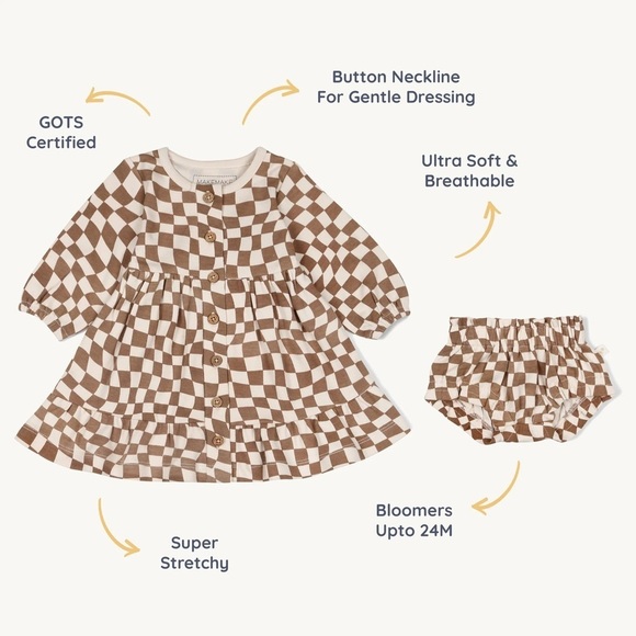 Checkered Linen Sundress - Picture 3 of 10